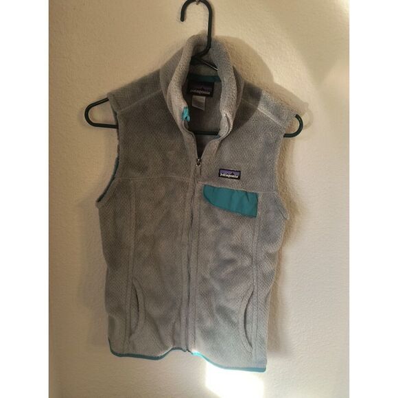 Patagonia Re Tool Snap T Vest Women's Medium Grey And Teal - Picture 6 of 7